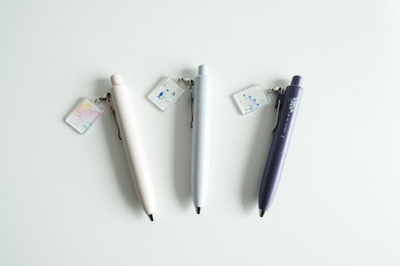 YOHAKU Uni-ball One P Gel Pen with Charm, Lumière (M-222)