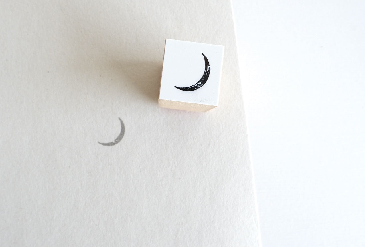 YOHAKU Rubber Stamp - New Moon(S-121)