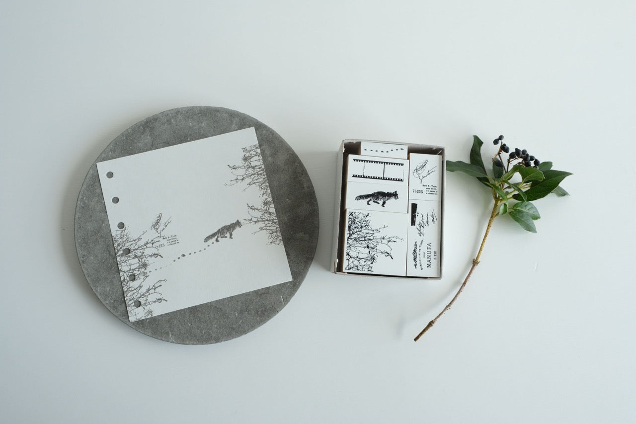 YOHAKU Rubber Stamp - Scene (S-128)