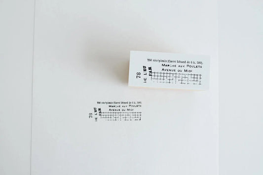 YOHAKU Rubber Stamp - Travelers (S-068)
