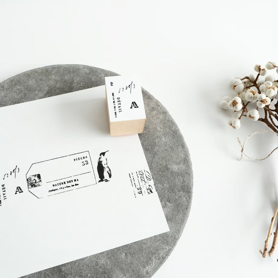 YOHAKU Rubber Stamp - stamp collection set vol.20 (S-136)
