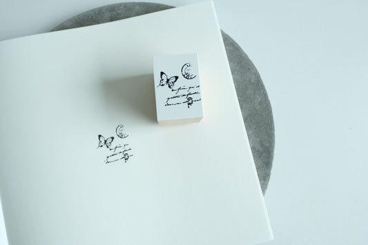 YOHAKU Rubber Stamp - Bolero (S-140)