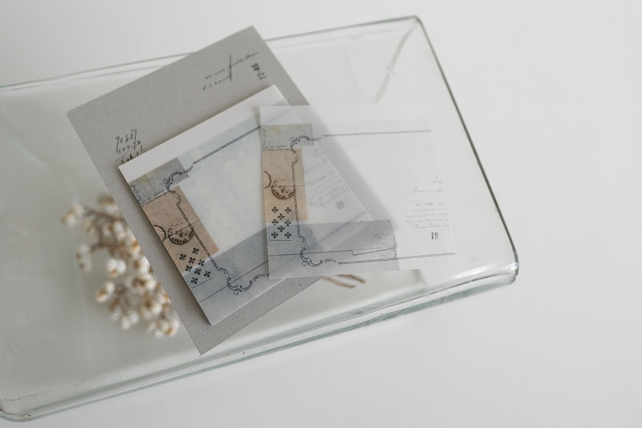 YOHAKU Tracing Paper Sticky Notes - Nocturne (M-194)