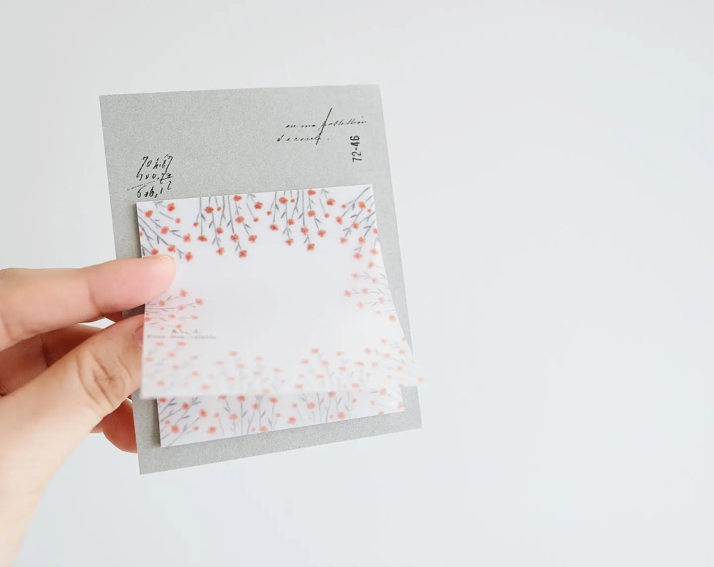 YOHAKU Tracing Paper Sticky Notes - Breeze (M-103)