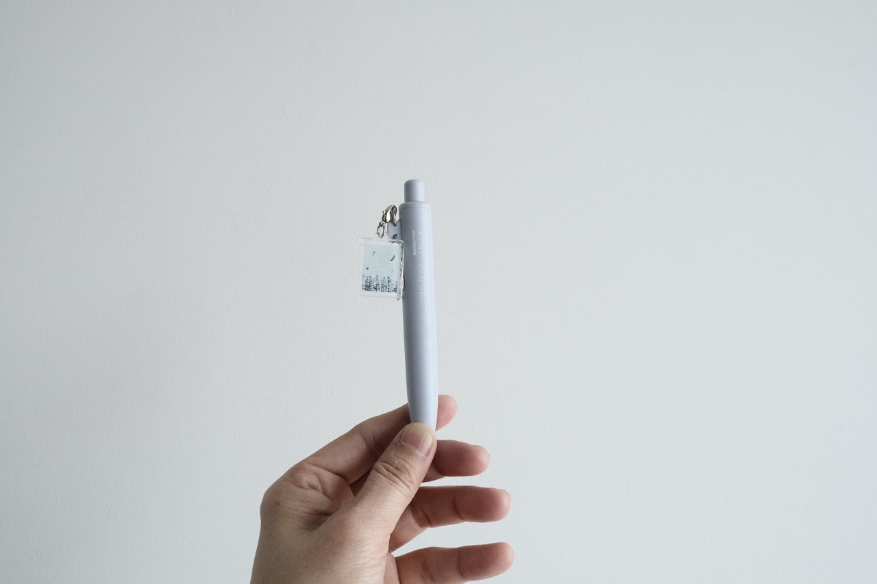 YOHAKU Uni-ball One P Gel Pen with Charm, Star Gazing (M-209)