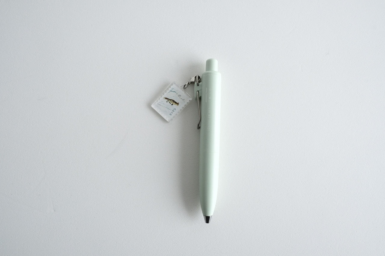 YOHAKU Uni-ball One P Gel Pen with Charm, Snow Play (M-208)