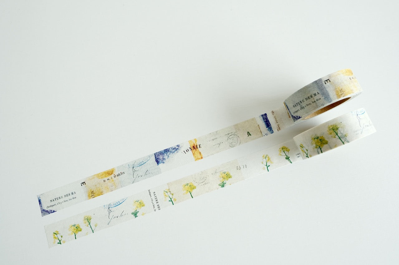 YOHAKU Masking Tape - Rapeseed Blossoms (Y-188)