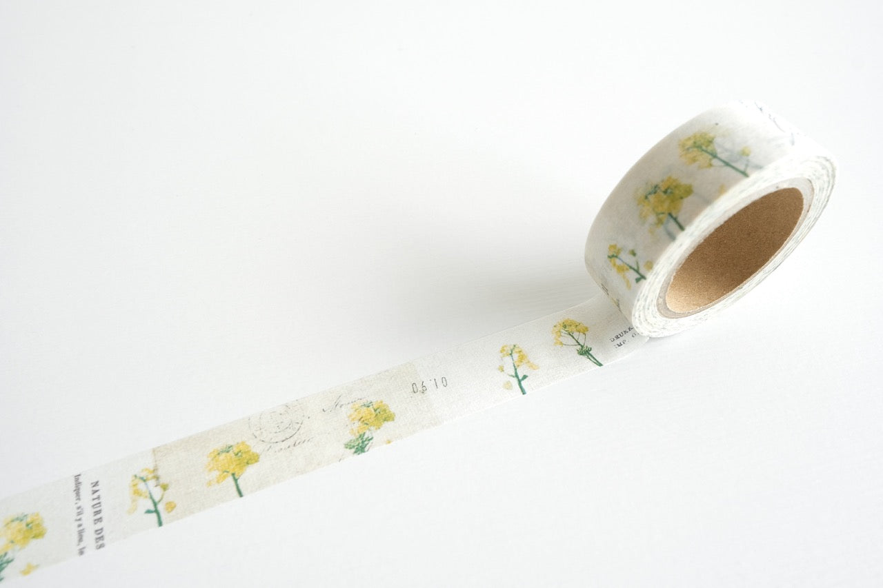 YOHAKU Masking Tape - Rapeseed Blossoms (Y-188)