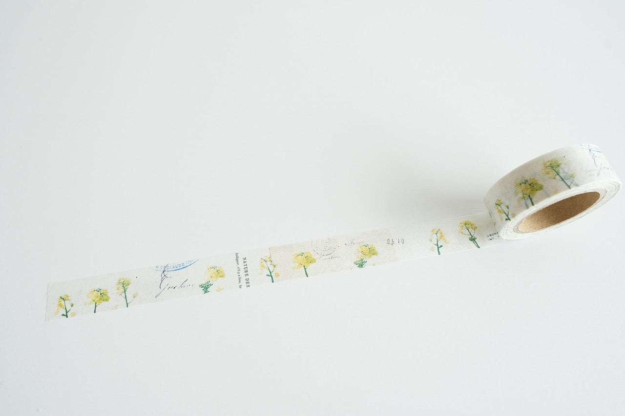 YOHAKU Masking Tape - Rapeseed Blossoms (Y-188)