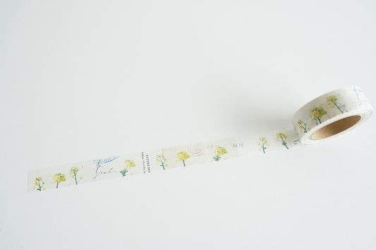 YOHAKU Masking Tape - Rapeseed Blossoms (Y-188)