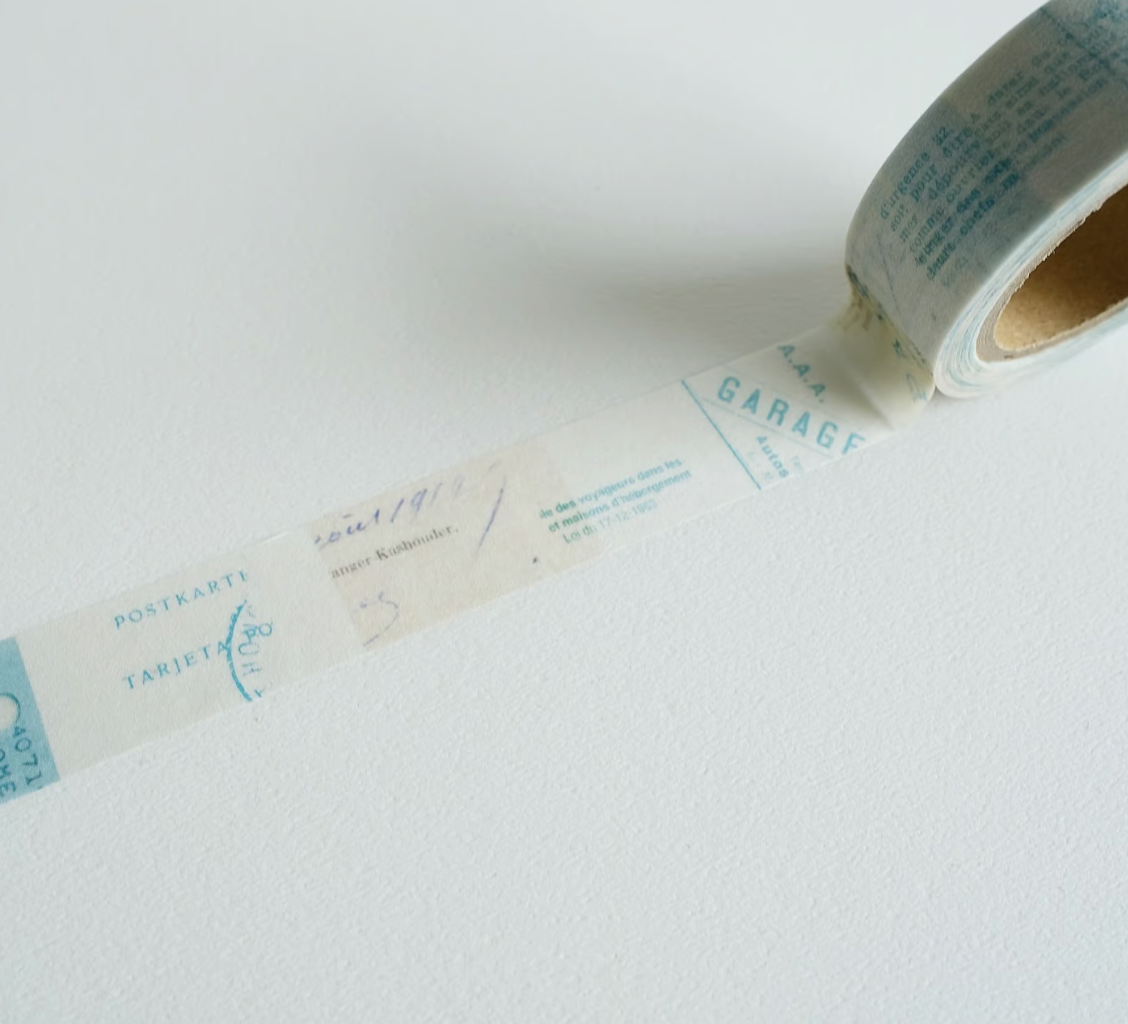 YOHAKU Masking Tape - White Birch Forest (Y-159)