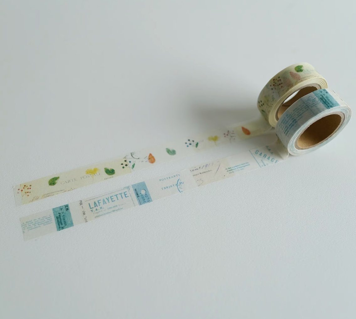 YOHAKU Masking Tape - White Birch Forest (Y-159)