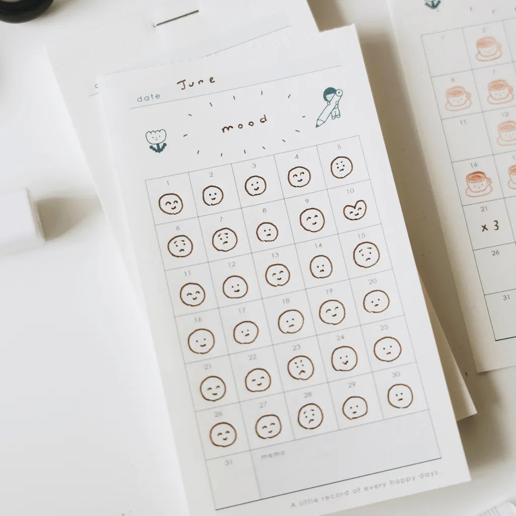 Yohand Studio Habit Tracking Memo Pad