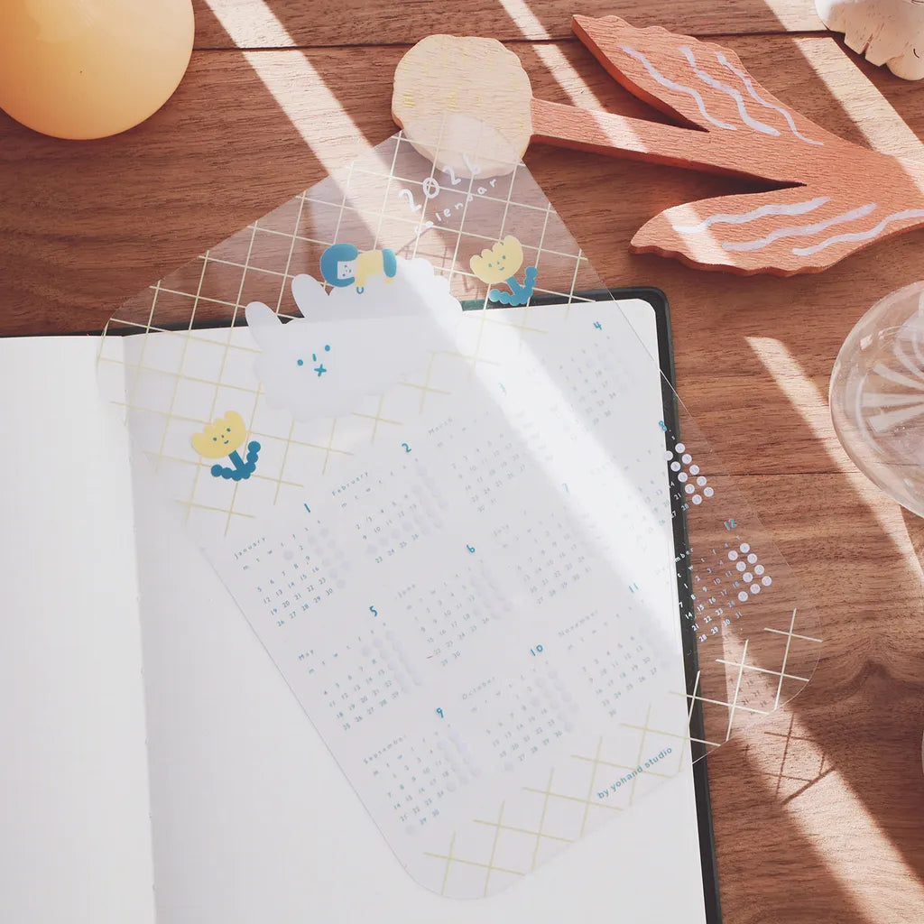 Yohand Studio 2026 Calendar Plastic Sheet