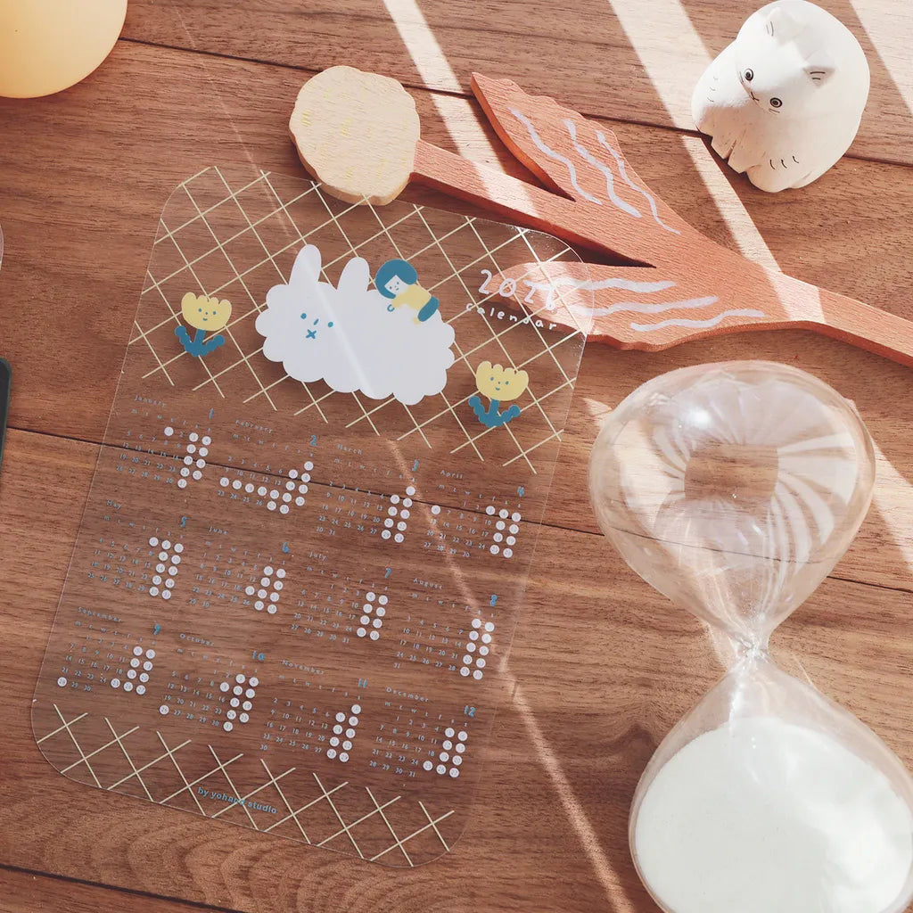 Yohand Studio 2026 Calendar Plastic Sheet