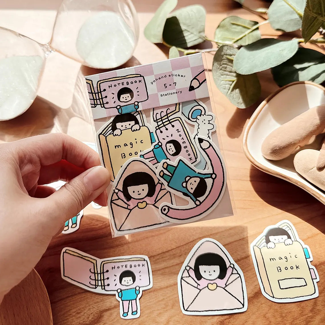 Yohand Studio Flake Sticker Pack - Medium Size - Magical Stationery