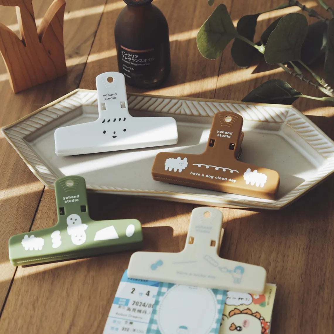 Yohand Studio Magnetic Multi-Purpose Clips, 4 colors