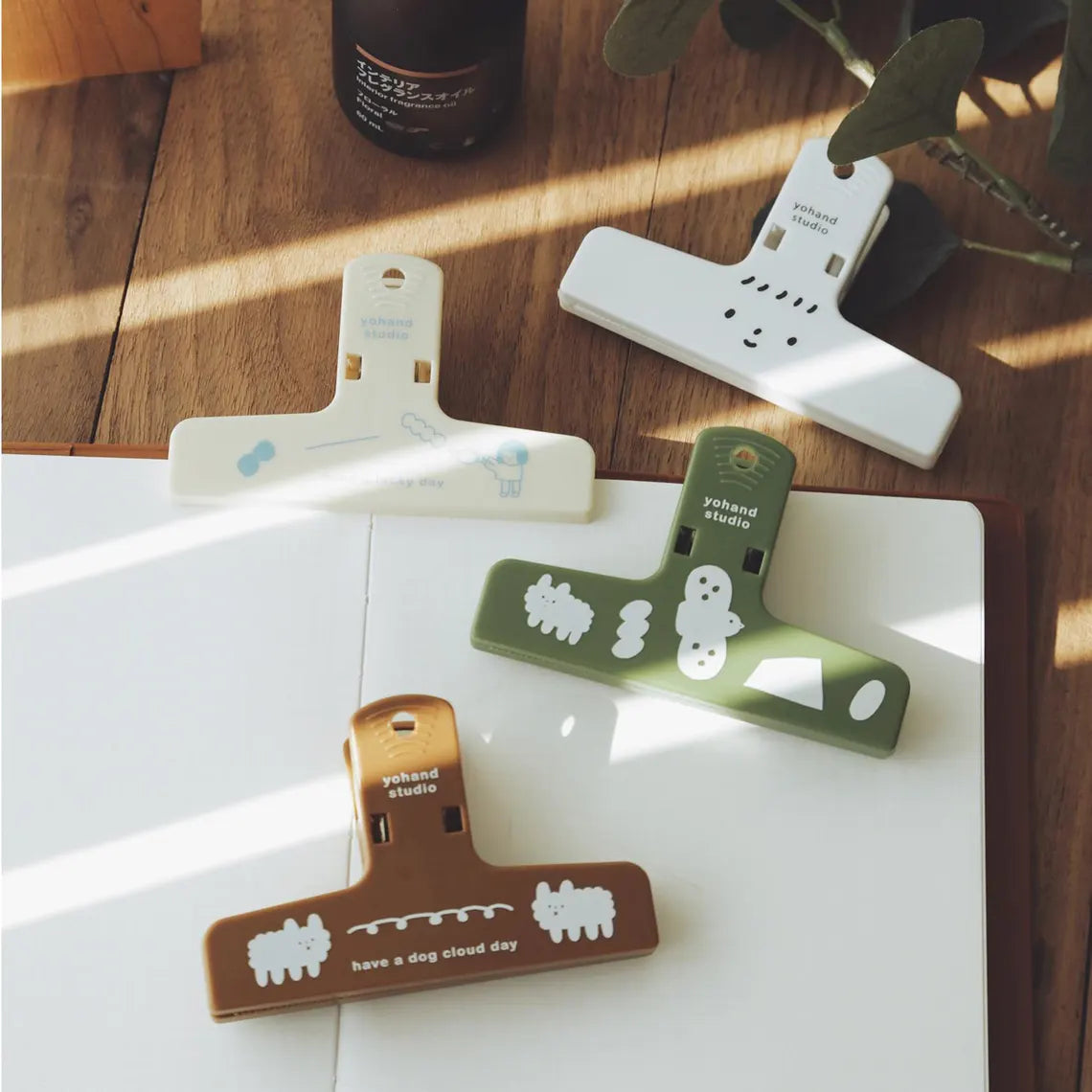 Yohand Studio Magnetic Multi-Purpose Clips, 4 colors