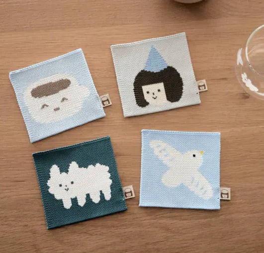 Yohand Studio Knit Coaster, 4 colors