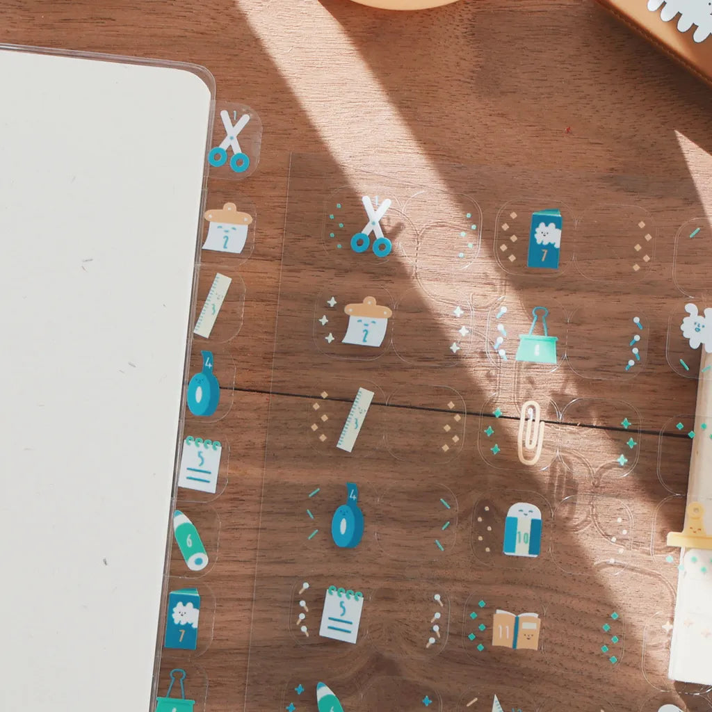 Yohand Studio Monthly Tab Index Stickers - Stationery