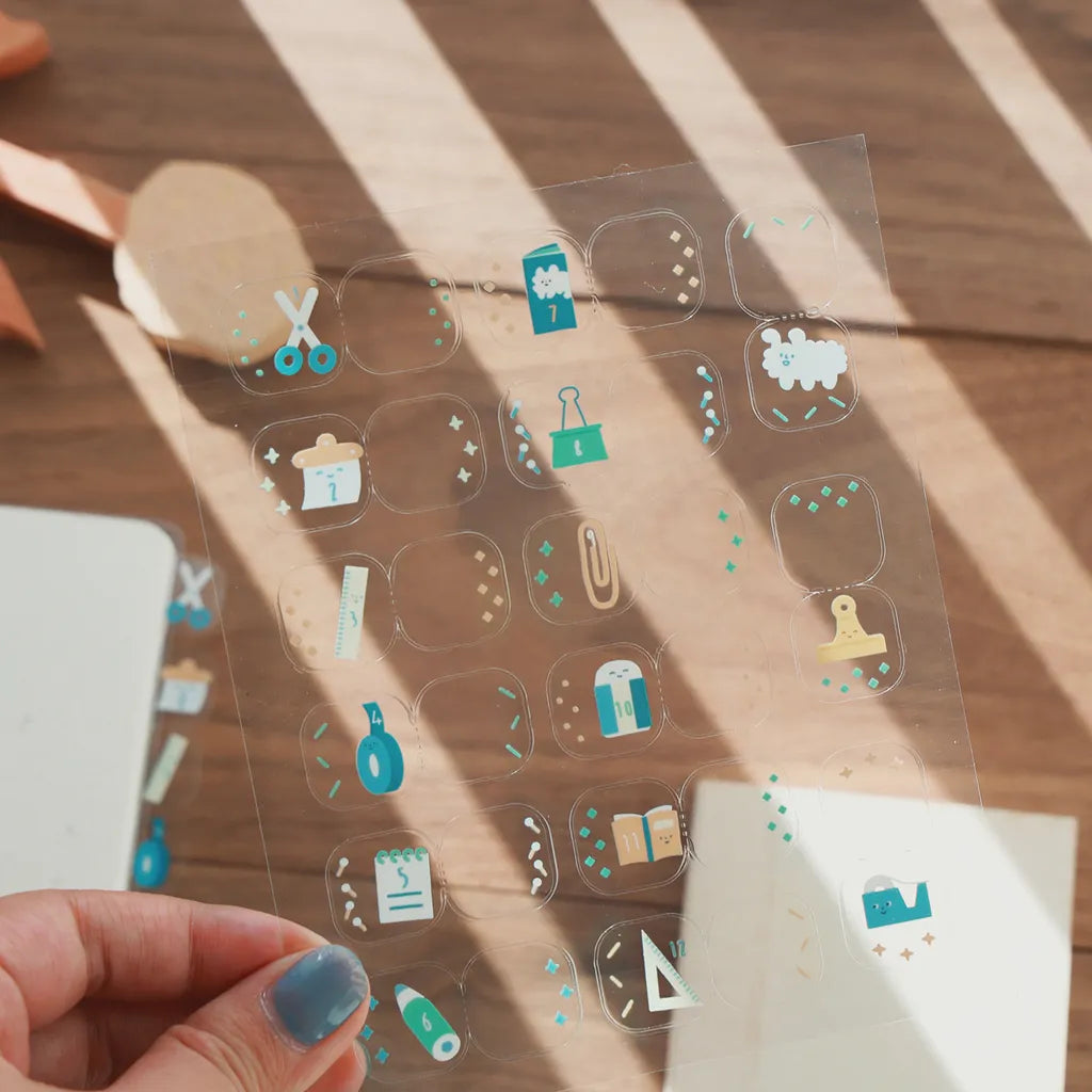 Yohand Studio Monthly Tab Index Stickers - Stationery