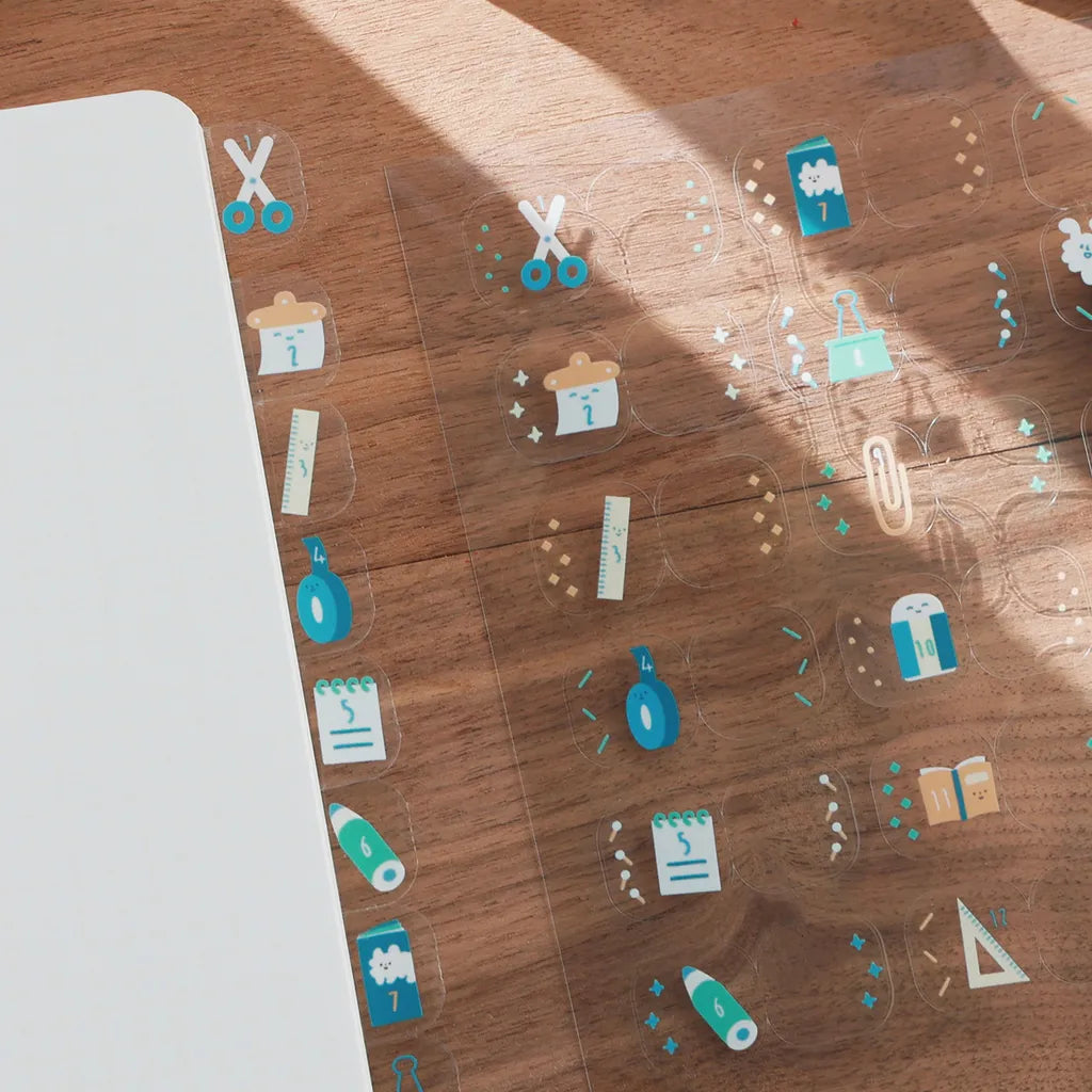 Yohand Studio Monthly Tab Index Stickers - Stationery