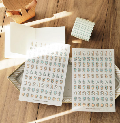 Yohand Studio Print-on Stickers Vol.2, 5 Designs