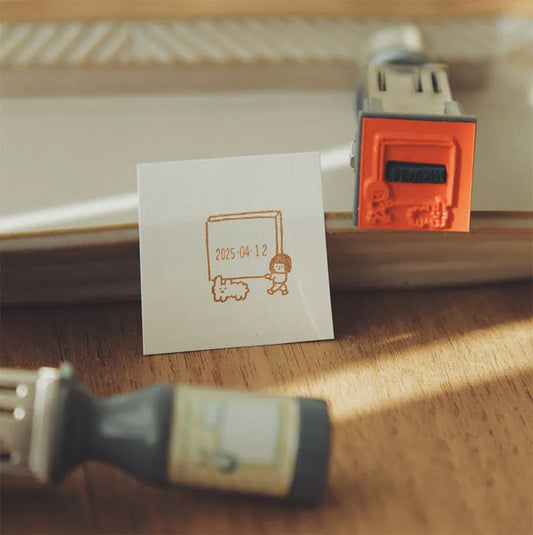 Yohand Studio Small Rotating Date Stamp - Carrying Block