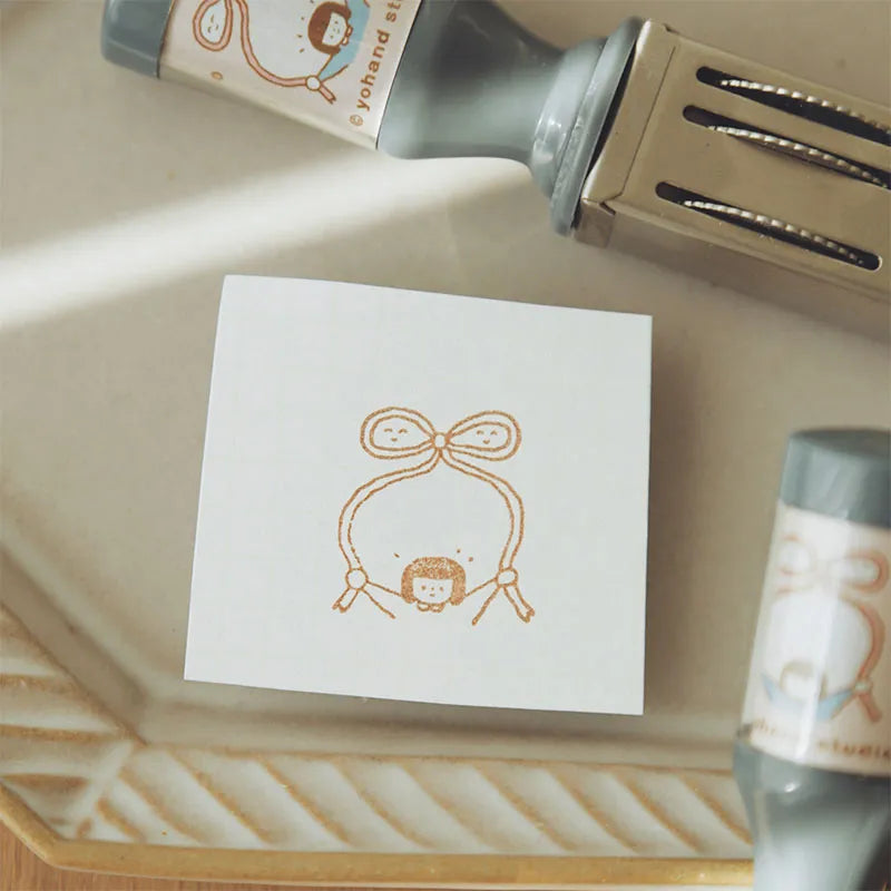Yohand Studio Small Rotating Date Stamp - Ribbon