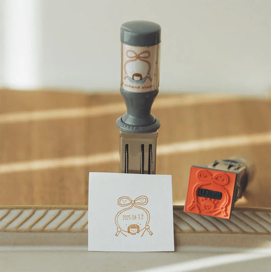 Yohand Studio Small Rotating Date Stamp - Ribbon
