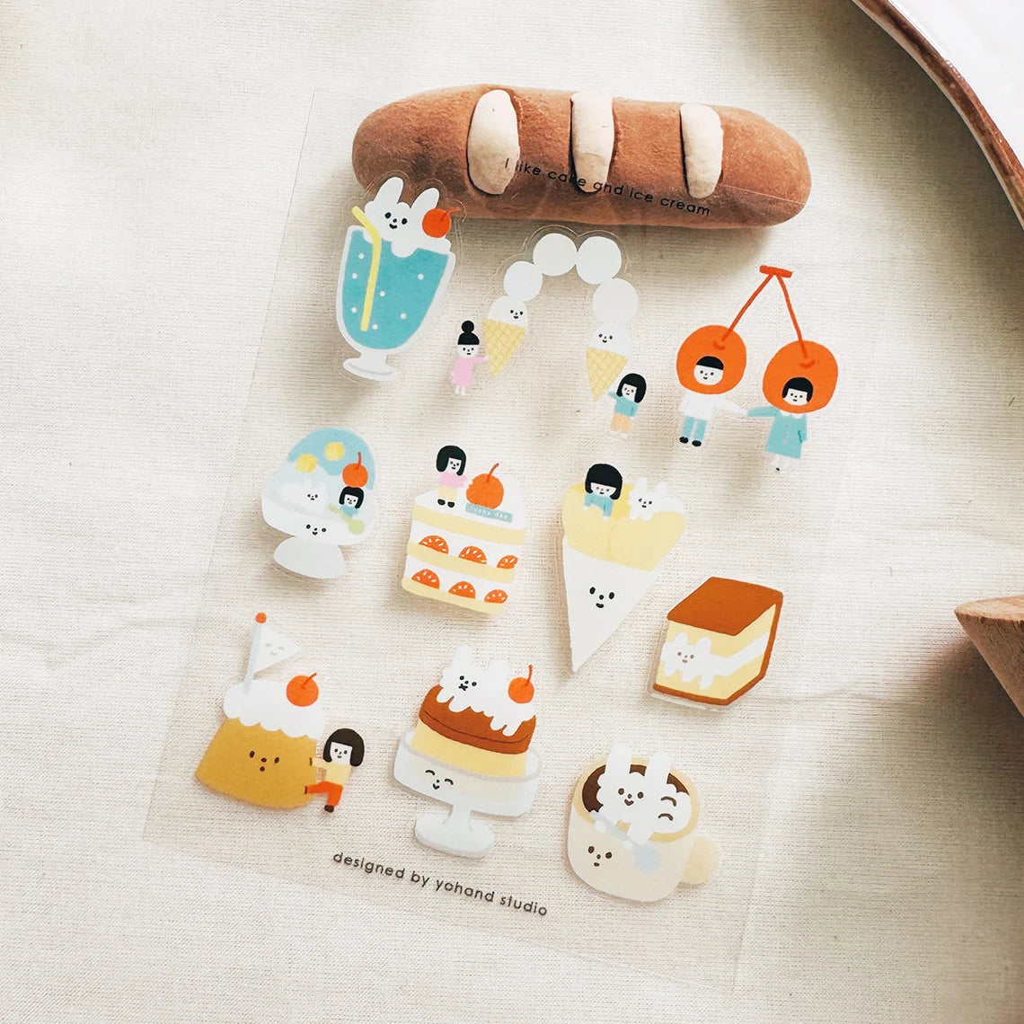 Yohand Studio Die-cut Sticker - Afternoon Tea