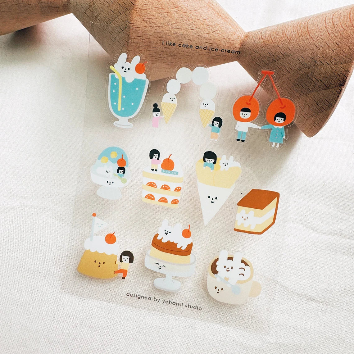 Yohand Studio Die-cut Sticker - Afternoon Tea