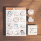 Yohand Studio Monthly Die-cut Sticker Sheet - Dog Dog Cloud is Coming