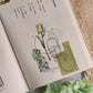 Loidesign Garden Collection Label Book - Flower Stamens (Green)