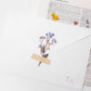 Appree Pressed Flower Sticker Sheet - Calendula, 1 PC