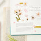 Appree Pressed Flower Sticker Sheet - Cherry Blossom, 1 PC