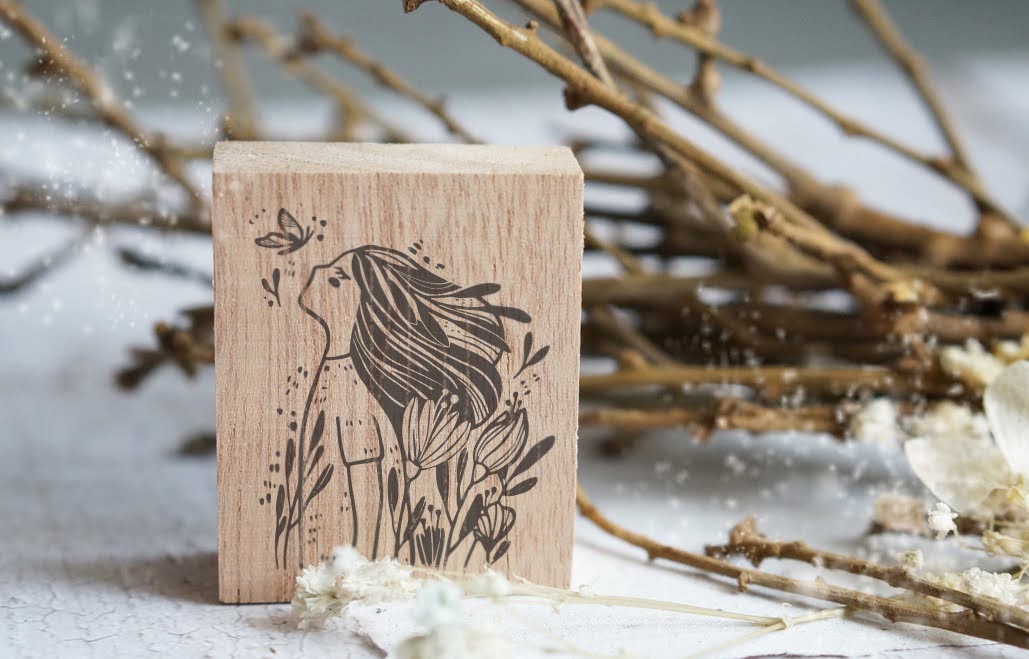 Black Milk Project Rubber Stamp - Butterfly