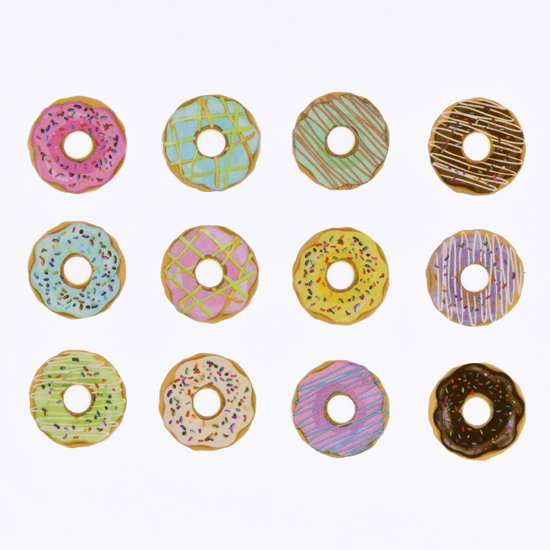 Bande Washi Tape Sticker Roll - Donut