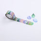 Bande Washi Tape Sticker Roll - Hydrangea, 200PCS