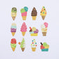 Bande Washi Tape Sticker Roll - Ice Cream