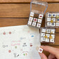 Beverly Planner's Companion Mini Stamp Set - Schedule