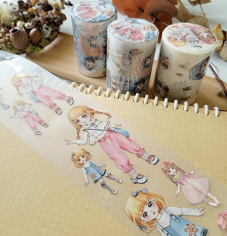 Fairy Ball Loli Washi Tape/PET Tape, 70mm