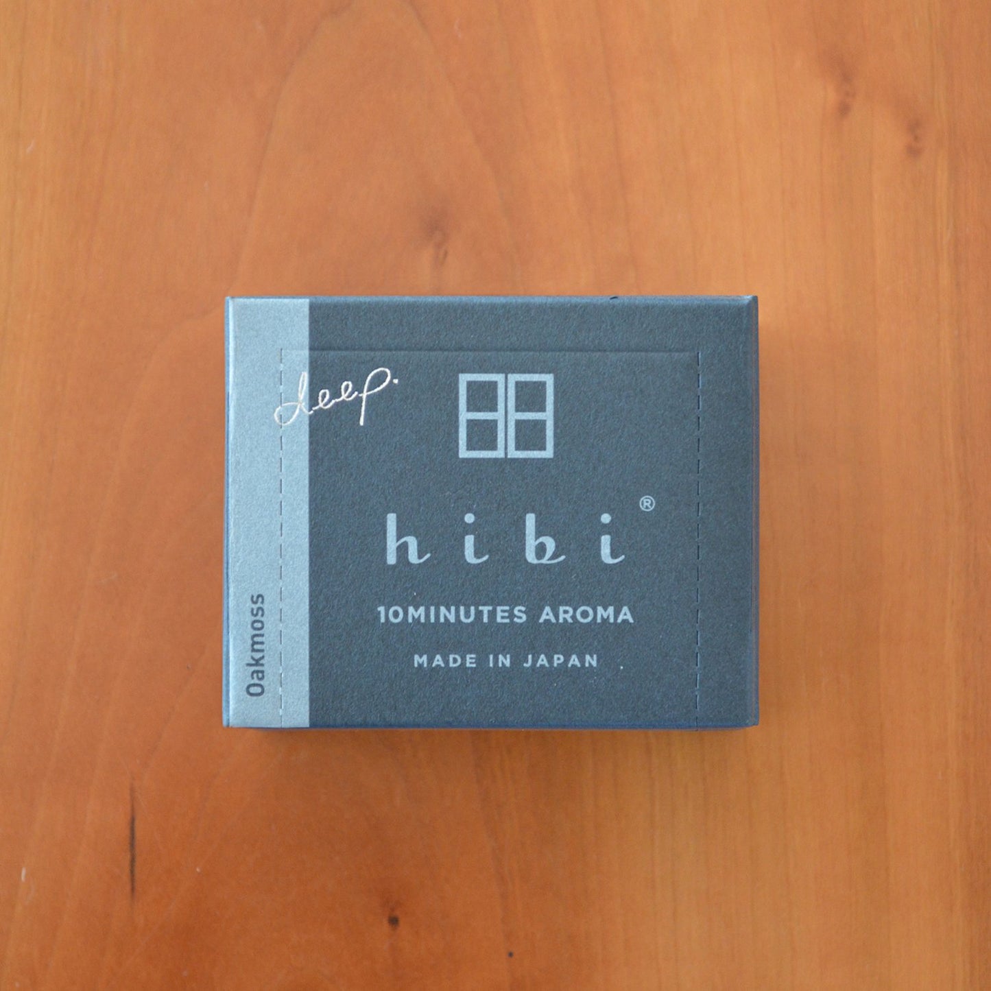 Hibi Incense Matches, 30ct w/special burning pad, Deep Scent Series, Large size, handmade in Japan