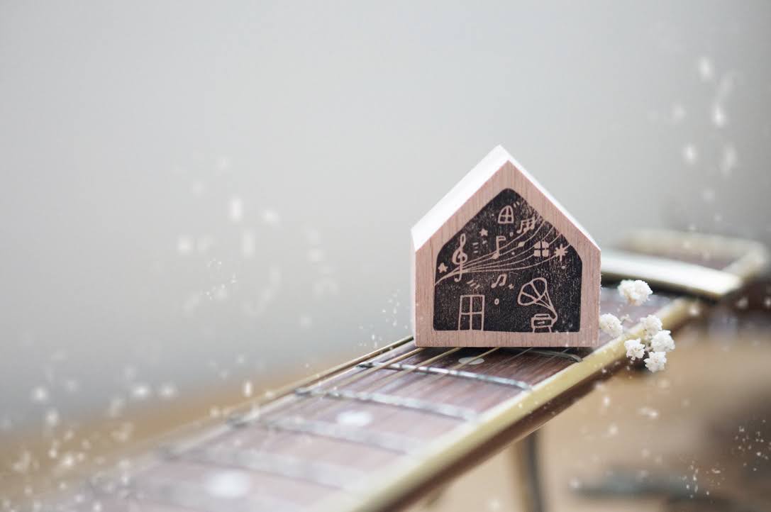 Black Milk Project Home Series Rubber Stamp- Music