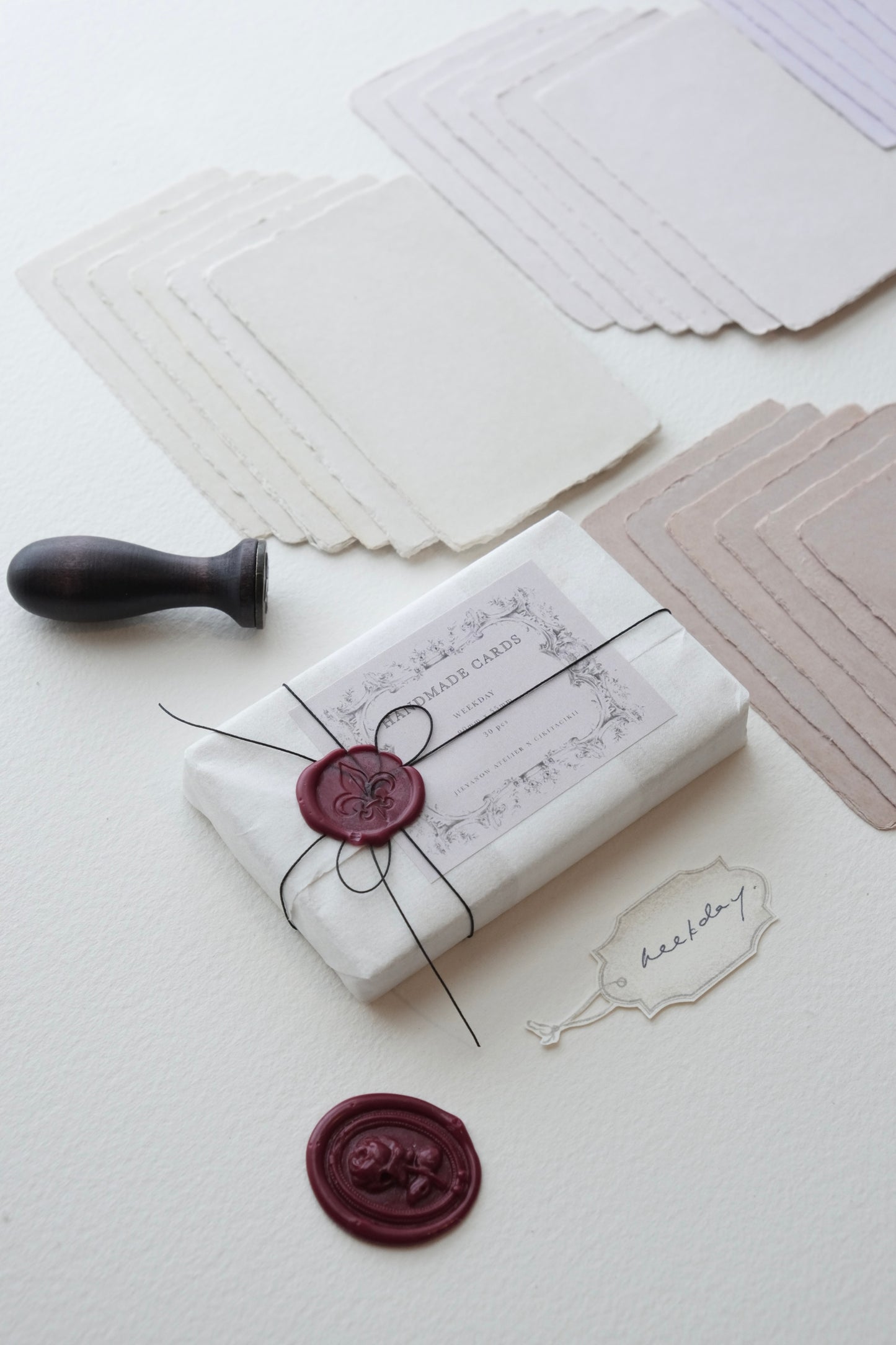 Jieyanow Atelier Handmade Cards, Collaboration with Cikitacikii
