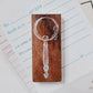 Jieyanow Atelier Rubber Stamp - Magnifying Glass, 1 PC