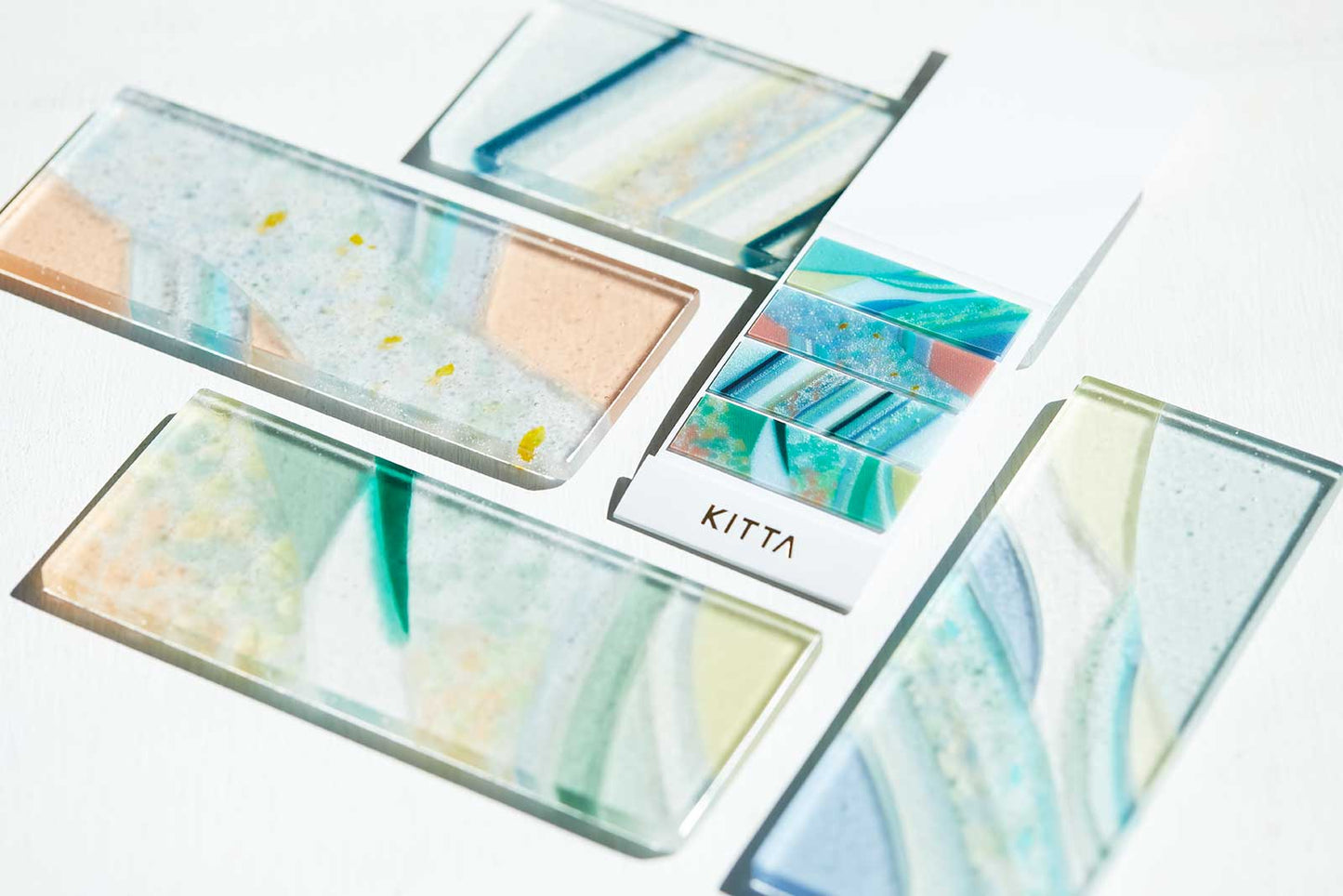 KITTA Portable Clear Washi Tape, Glass