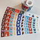 La Dolce Vita Sweet Mail Die-cut Stamp-style Washi Tape, 60mm