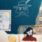 La Dolce Vita Girl Rubber Stamp - Voyage Girl