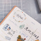 La Dolce Vita Print-On Stickers - Journaling, 2 sheets/packet